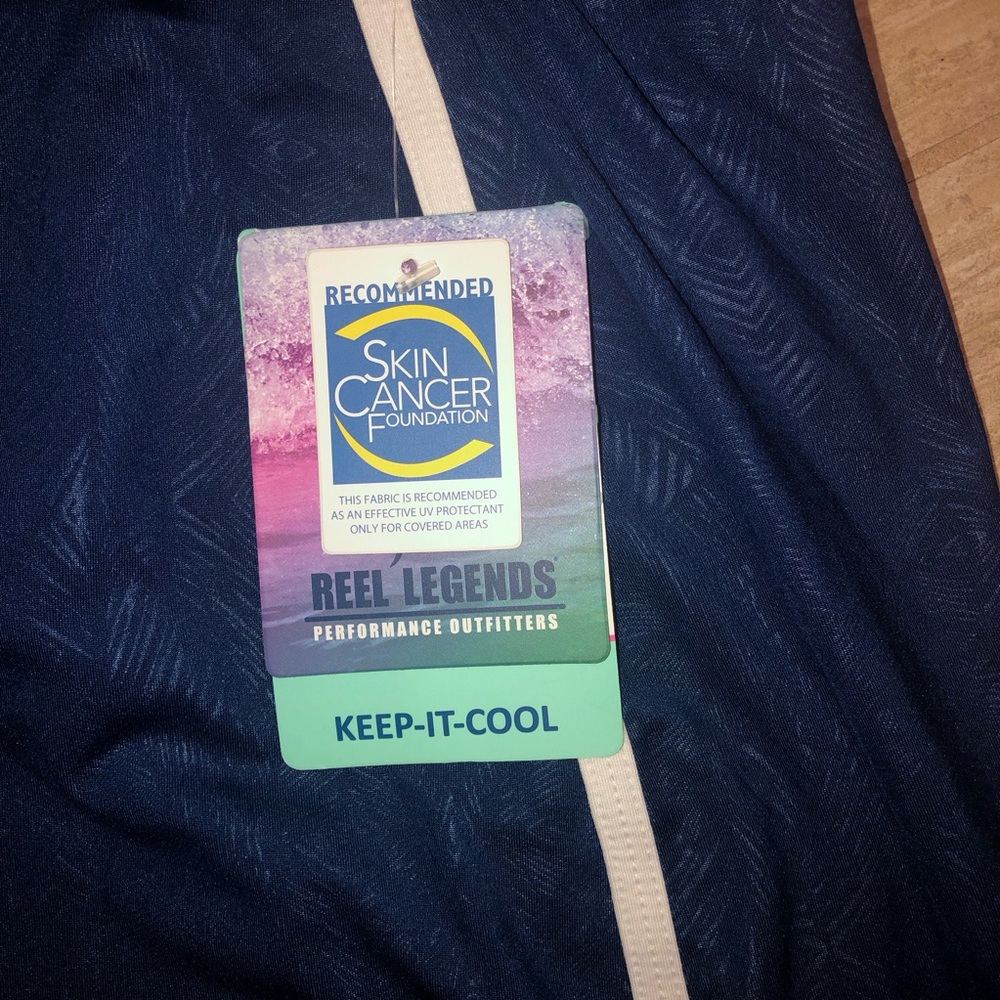 NWT Reel Legends Deep Blue Performance Skort UPF 50 Size 3X - Picture 4 of 7